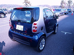 fortwo coupe後方