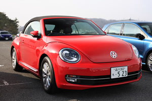 The Beetle Cabriolet前方