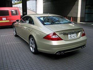 CLS 63 AMG後方