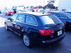 A6 Avant 3.2FSI quattro後方