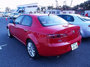 Alfa 159 2.2JTS Selespeed Distinctive後方