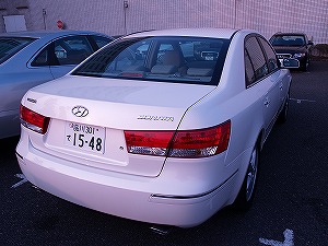 ソナタ 2.4GLS　Lパッケージ後方