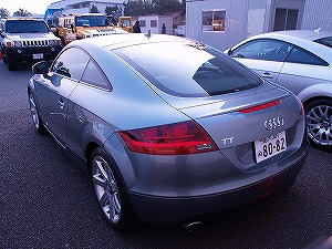 TT Coupe 3.2 quattro後方