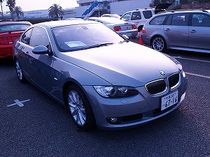 335i クーペ前方
