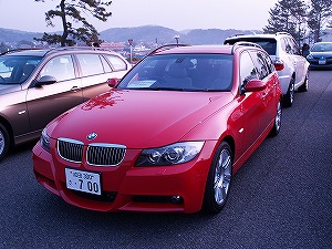335i ツーリング前方
