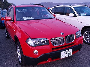 X3 2.5si前方