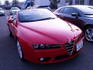 Alfa Spider 3.2 JTS Q4 Distinctive前方