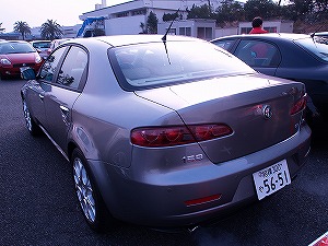 Alfa 159 2.2JTS Selespeed Distinctive後方