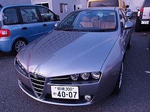 Alfa 159 2.2JTS Distinctive前方