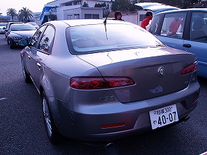 Alfa 159 2.2JTS Distinctive後方