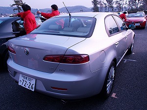 Alfa 159 2.2JTS Selespeed Progression後方