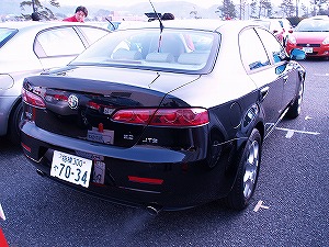 Alfa 159 2.2JTS Selespeed Progression後方