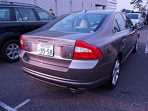 S80　V8後方