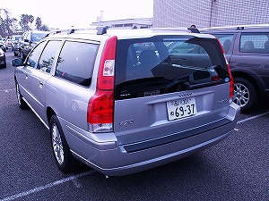 V70 Classic後方