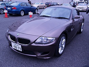 Z4 M クーペ前方