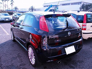 Grande Punto 1.4 16V Sport後方