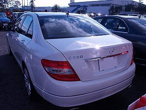 C 250 アバンギャルド後方