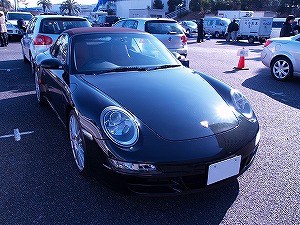 911カレラ S カブリオレ前方