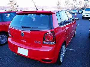 ポロGTI Cup エディション後方