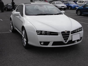 Alfa Brera 3.2 JTS Q4 Q-Tronic White Edition前方