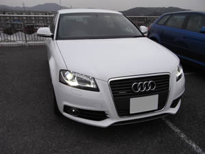 A3 Sportback 2.0TFSI quattro S-line前方