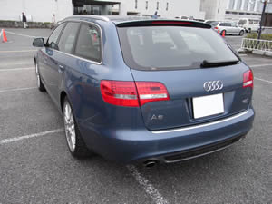 A6 Avant 3.0FSI quattro S-line後方