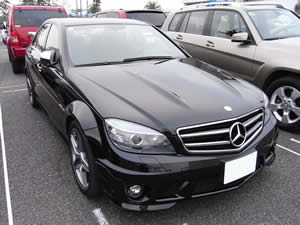 C 63 AMG前方