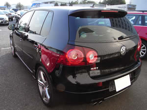 ゴルフ GTI ピレリ後方