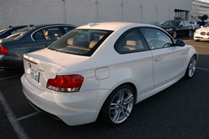 135i Coupe後方