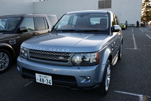 RANGE ROVER SPORT 5.0 V8 SUPERCHARGED前方