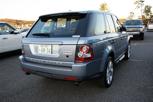 RANGE ROVER SPORT 5.0 V8 SUPERCHARGED後方