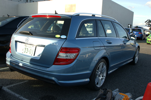 C 250 CGI BlueEFFICIENCY STATIONWAGON AVANTGARDE後方