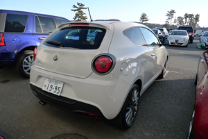 MiTo Quadrifoglio Verde後方