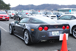 CORVETTE ZR1後方