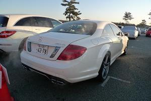 CL 63 AMG後方