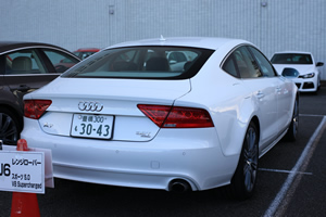 A7  Sportback 3.0T quattro後方