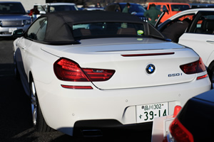  650i Cabriolet後方