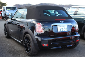  JOHN COOPER WORKS Convertible後方