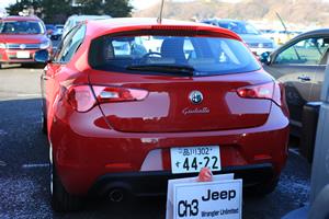 Giulietta Sprint後方