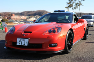 CORVETTE ZR1
ハイパフォーマンスパッケージ前方