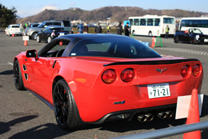 CORVETTE ZR1
ハイパフォーマンスパッケージ後方