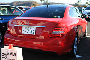 　C 250 BlueEFFICIENCY
クーペ後方