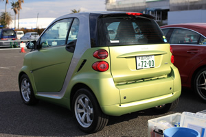 fortwo クーペ後方