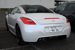 RCZ LHD後方