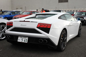 Gallardo LP 560-4 Coupe後方