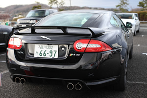 XKR-S COUPE後方