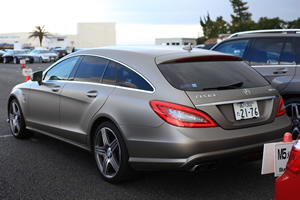 CLS 63 AMG Shooting Brake後方