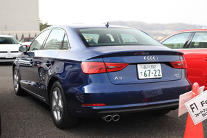 A3 Sedan 1.8TFSI quattro後方