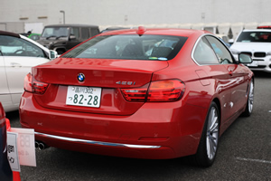 4 Series 428i Coupe後方