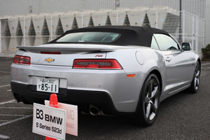 CAMARO CONVERTIBLE後方